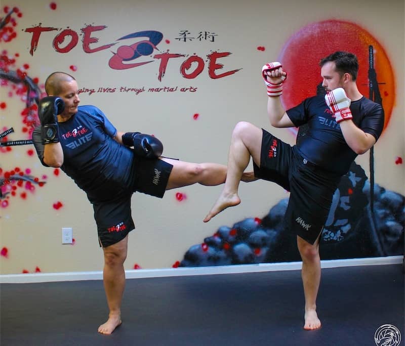 Adult Kickboxing Toe2Toe Martial Arts and Firearms Training